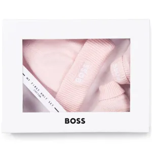 Hugo Boss Baby Girls Hat and Socks Set