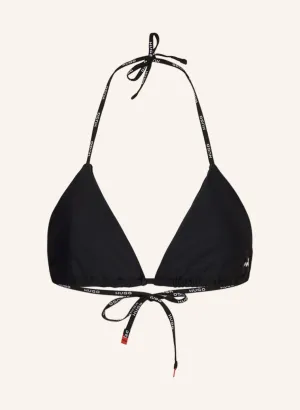 HUGO Triangel PURE bikini top, black