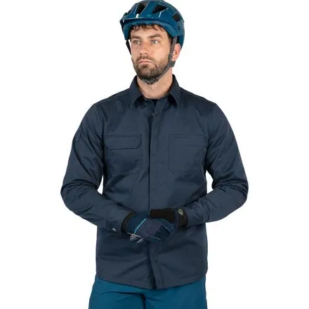 Hummvee Shacket II Men's Endura Jersey, Ink Blue