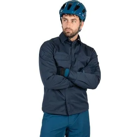 Hummvee Shacket II Men's Endura Jersey, Ink Blue