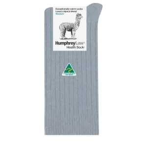 Humphrey Law Alpaca Health Socks - Silver Grey