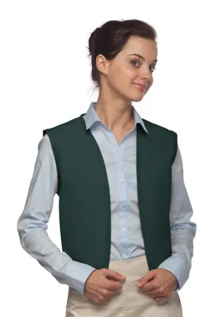 Hunter No Buttons Unisex Vest with No Pockets