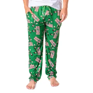 Hunter X Hunter Men's Gon Freecss Allover Character Lounge Pajama Pants