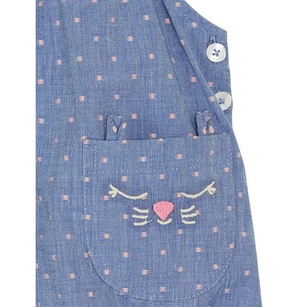 Hust & Claire Baby Blues Halline Overalls