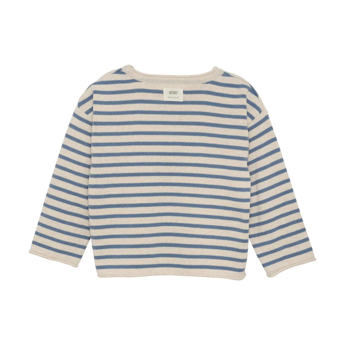 Huttelihut Children's Striped Pullover Knit Sweater