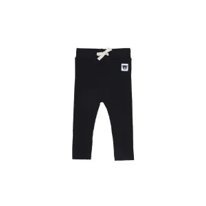 Huxbaby Black Rib Legging