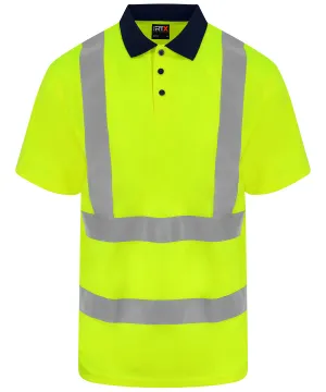 HV Yellow/Navy - High visibility polo