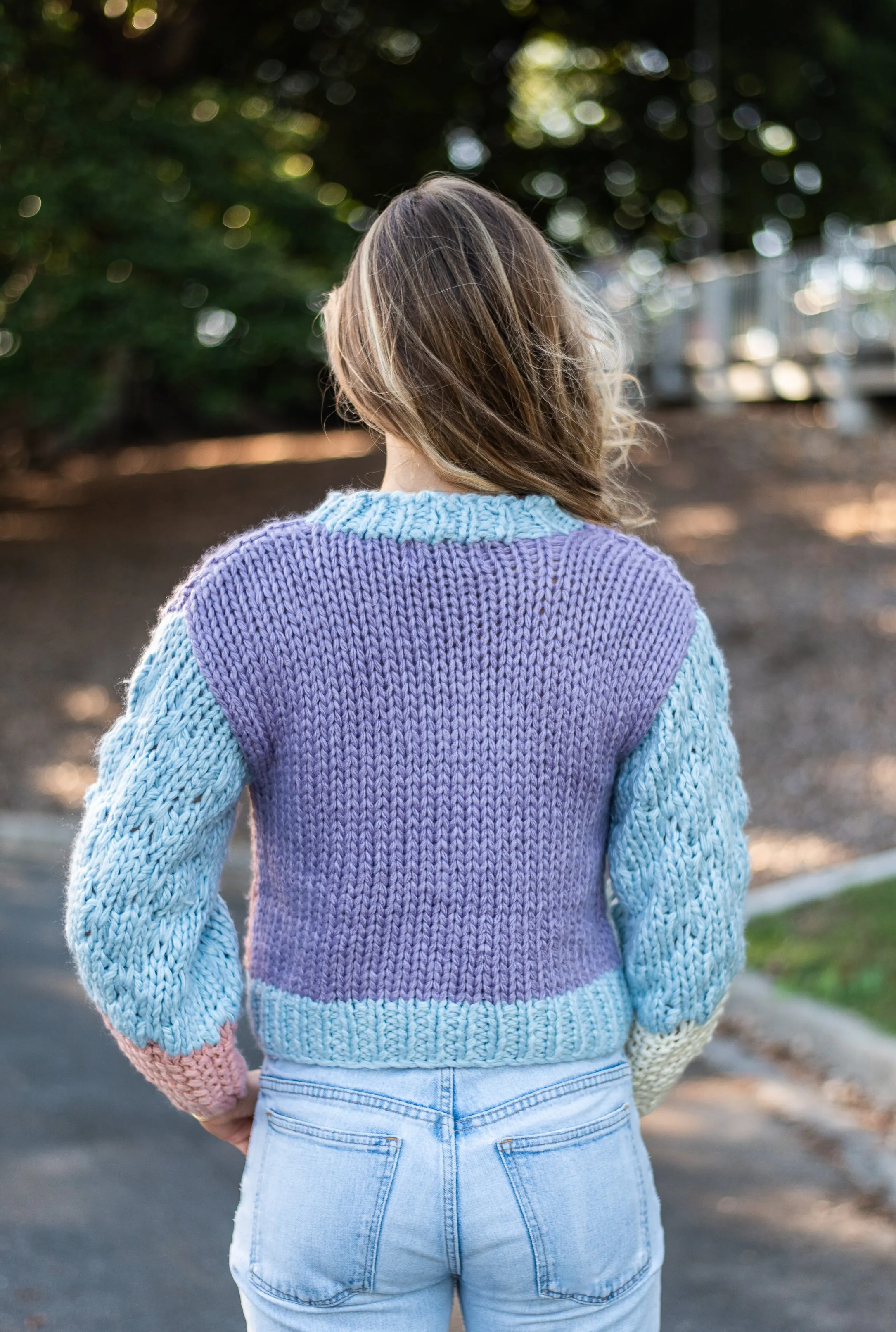 Hyams Handmade Jumper | Violet