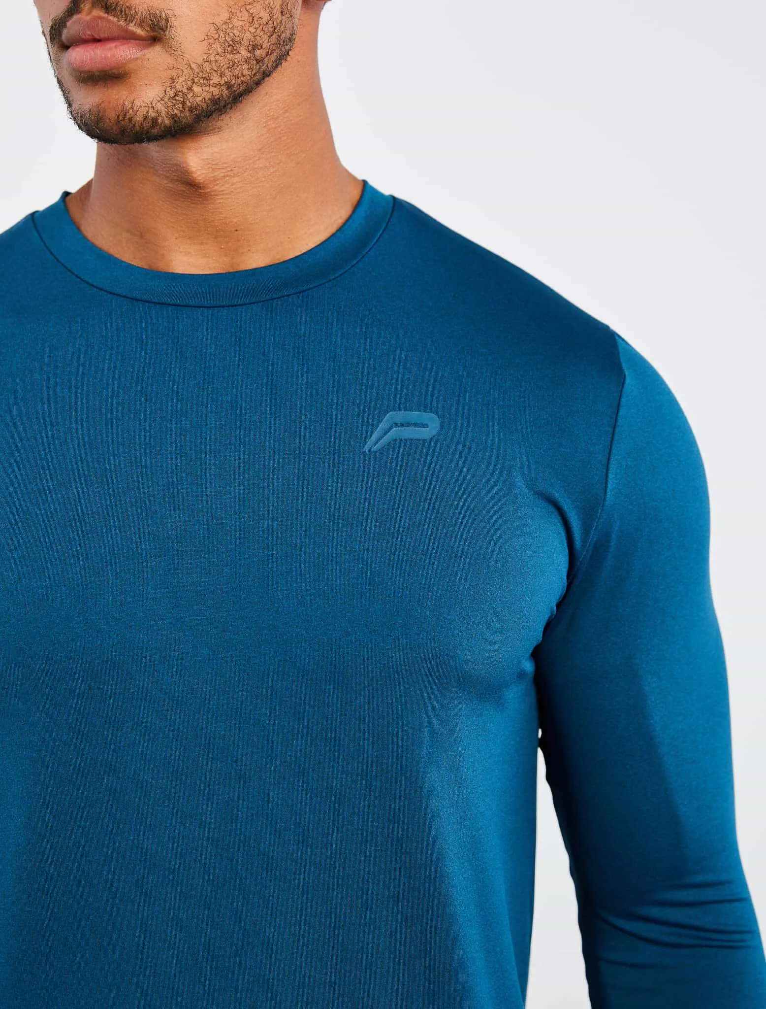 Hybrid Everyday Long Sleeve - Blue Marl