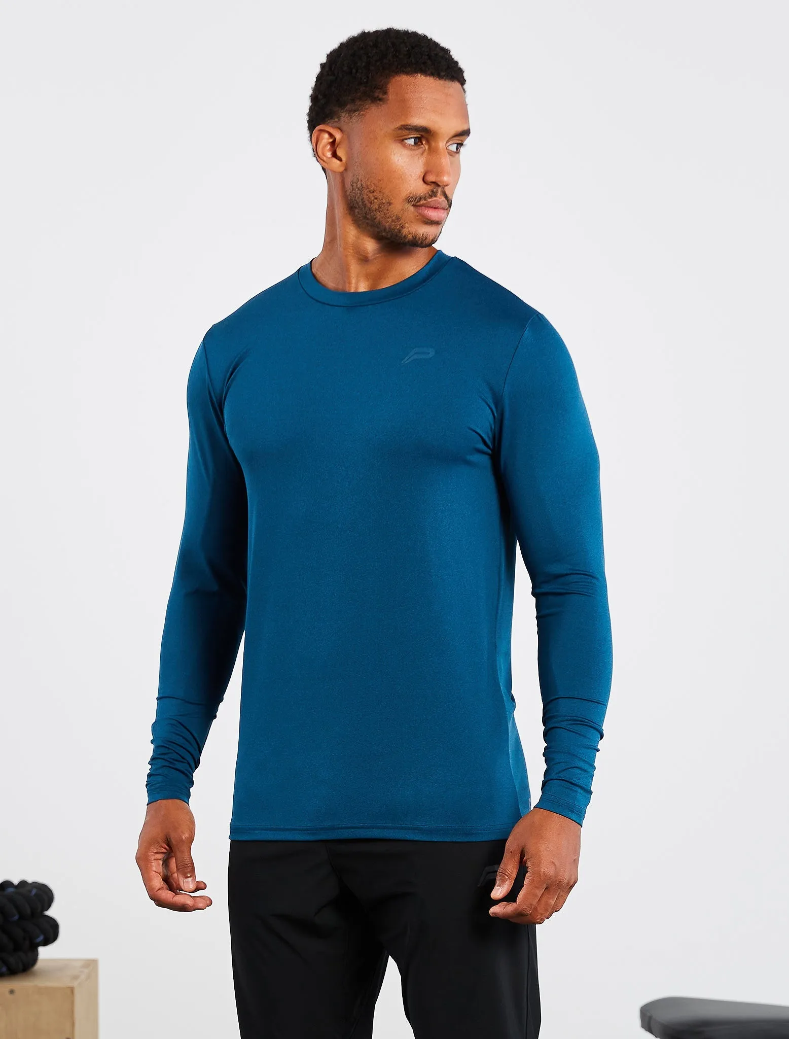 Hybrid Everyday Long Sleeve - Blue Marl