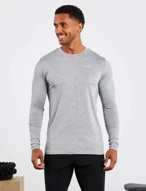 Hybrid Everyday Long Sleeve - Grey Marl