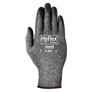 HyFlex 103386 HYFLEX 11-801 GRY/BLK MULTIPURP ASSEMB GLV SZ11