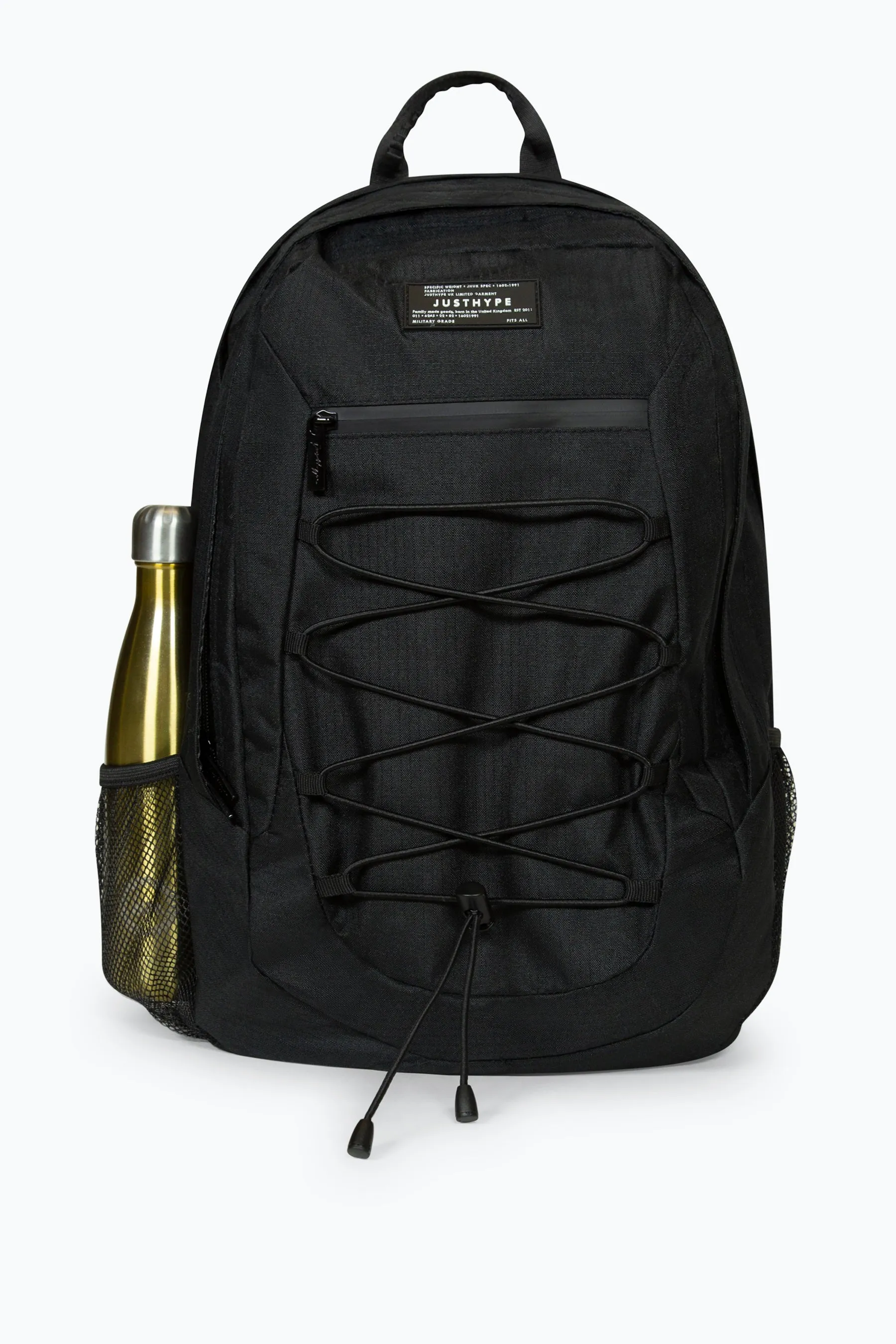 Hype Unisex Black Maxi Backpack