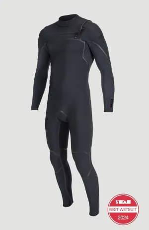 Hyperfreak Fire 3/2 mm Chest Zip Full Wetsuit | BLACK/BLACK