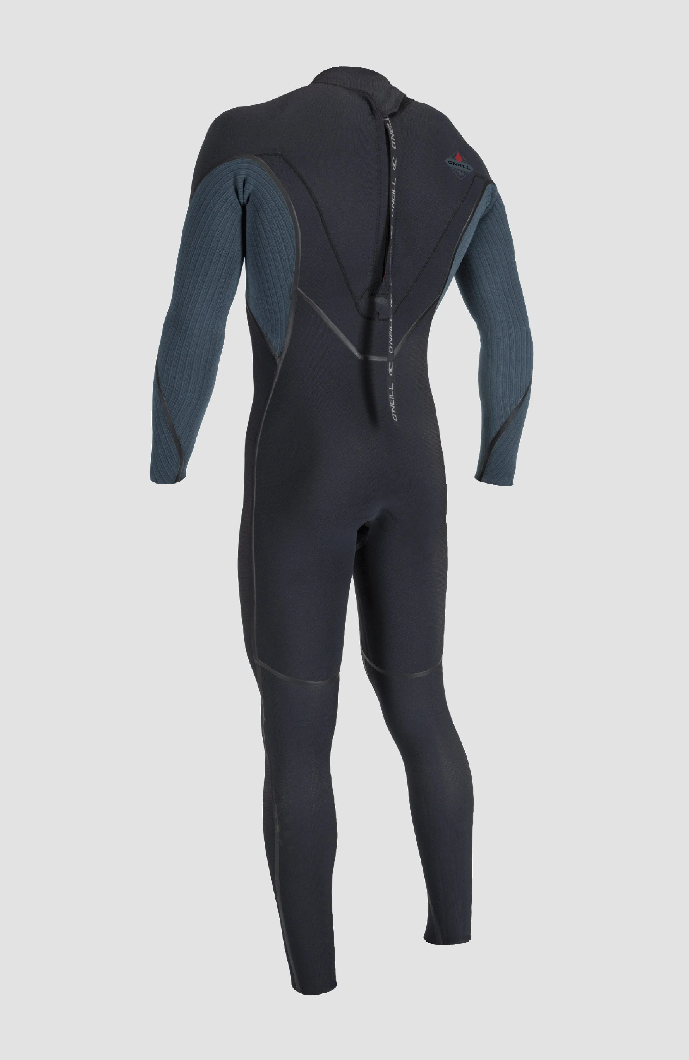 Hyperfreak Fire 5/4 mm Back Zip Full Wetsuit | BLACK/CADET BLUE