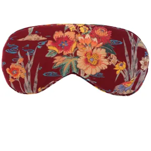 Hypnos Sleep Mask in Red Lake Ada Liberty Print