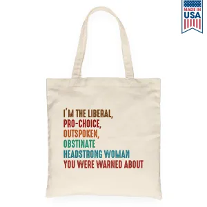 I am Tote Bag TBW413