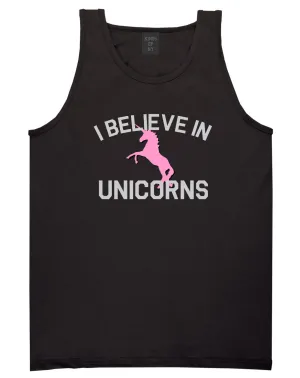 I Believe In Unicorns Mens Tank Top Shirt