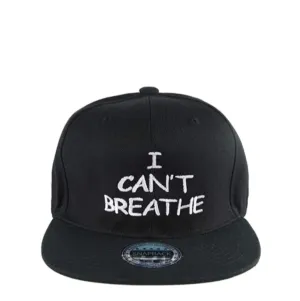 I Can't Breathe Black Snapback