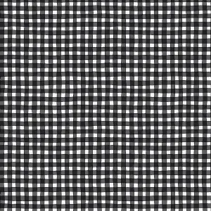 I Heart You | Gingham - Black by Kris Lammers for Maywood Studio | MAS10764-J