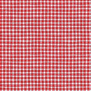 I Heart You | Gingham - Red by Kris Lammers for Maywood Studio | MAS10764-R