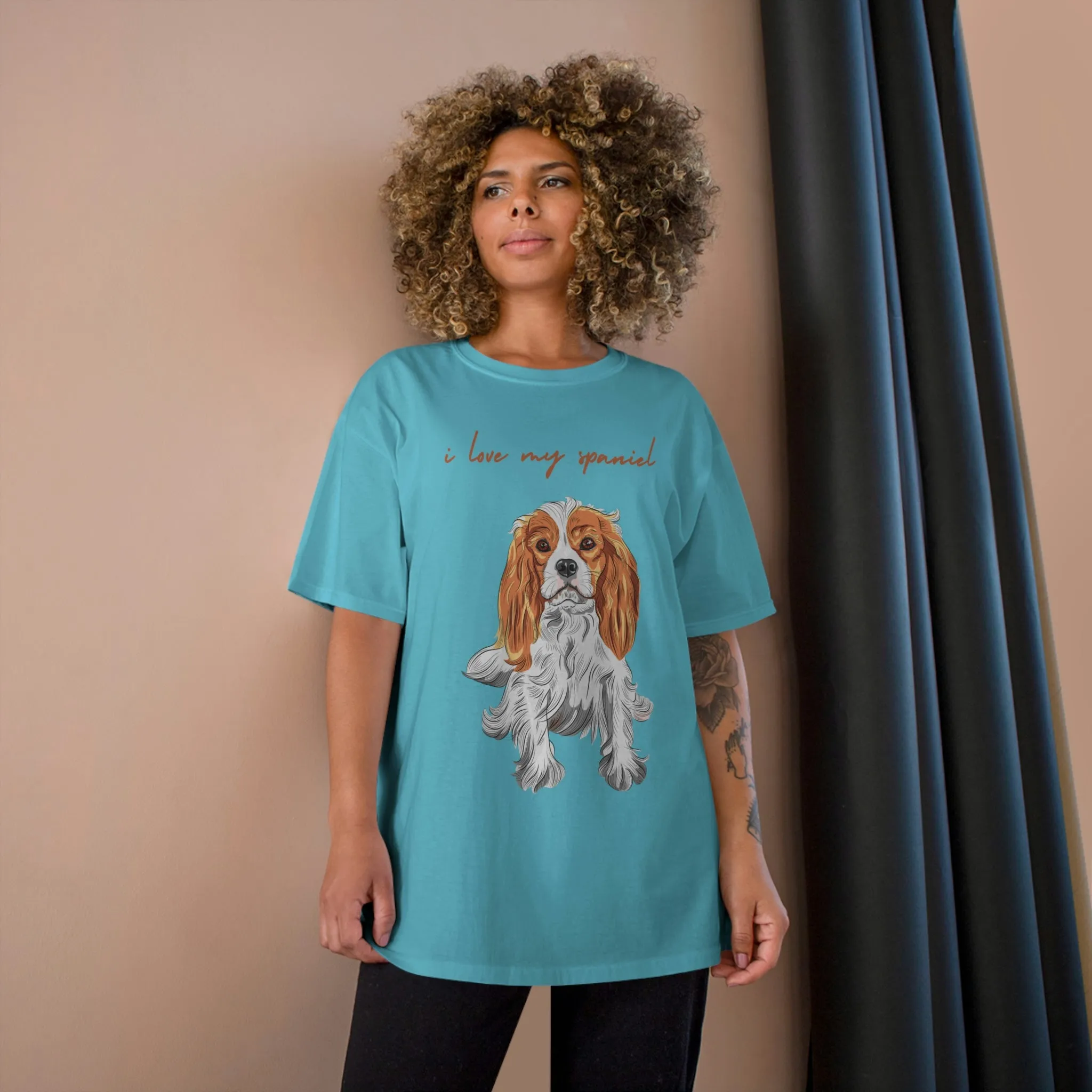 I love my Spaniel Dog POD Champion T-Shirt