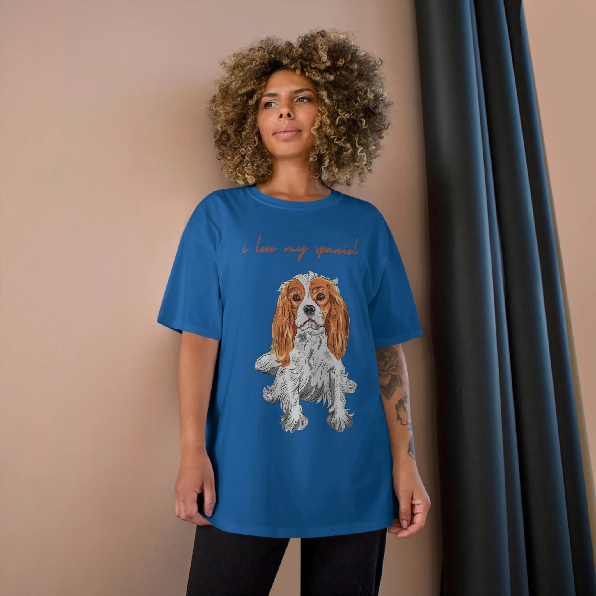 I love my Spaniel Dog POD Champion T-Shirt