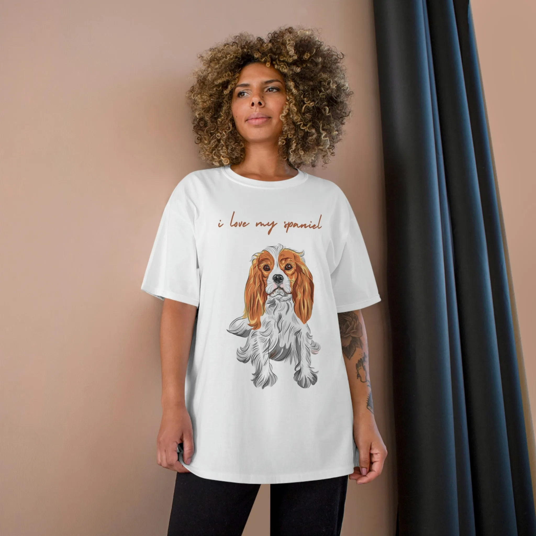 I love my Spaniel Dog POD Champion T-Shirt