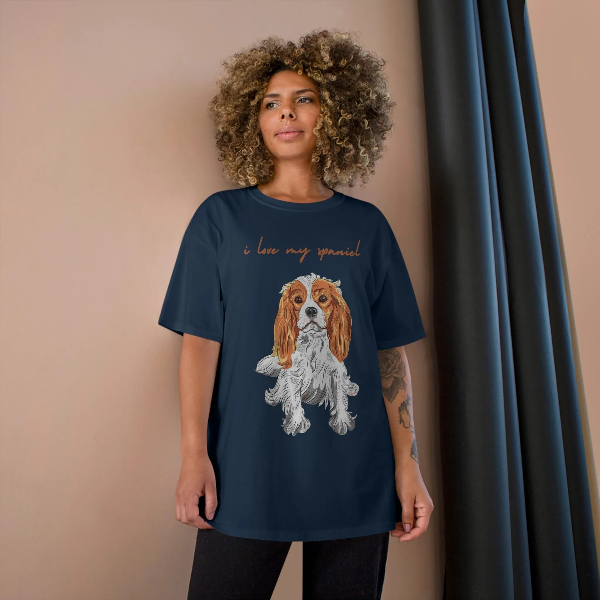 I love my Spaniel Dog POD Champion T-Shirt