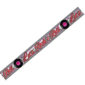 I Love Rock and Roll Classic 50's Metallic Banner (1ct)