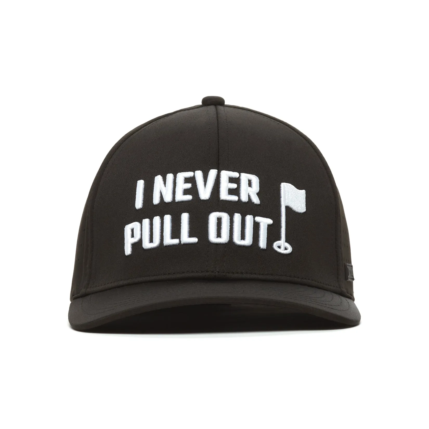 I Never Pull Out - Performance Golf Hat - Stretch Fit