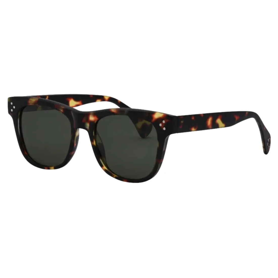 I-Sea Liam Polarised Sunglasses - Tortoise/Green Polarized Lens