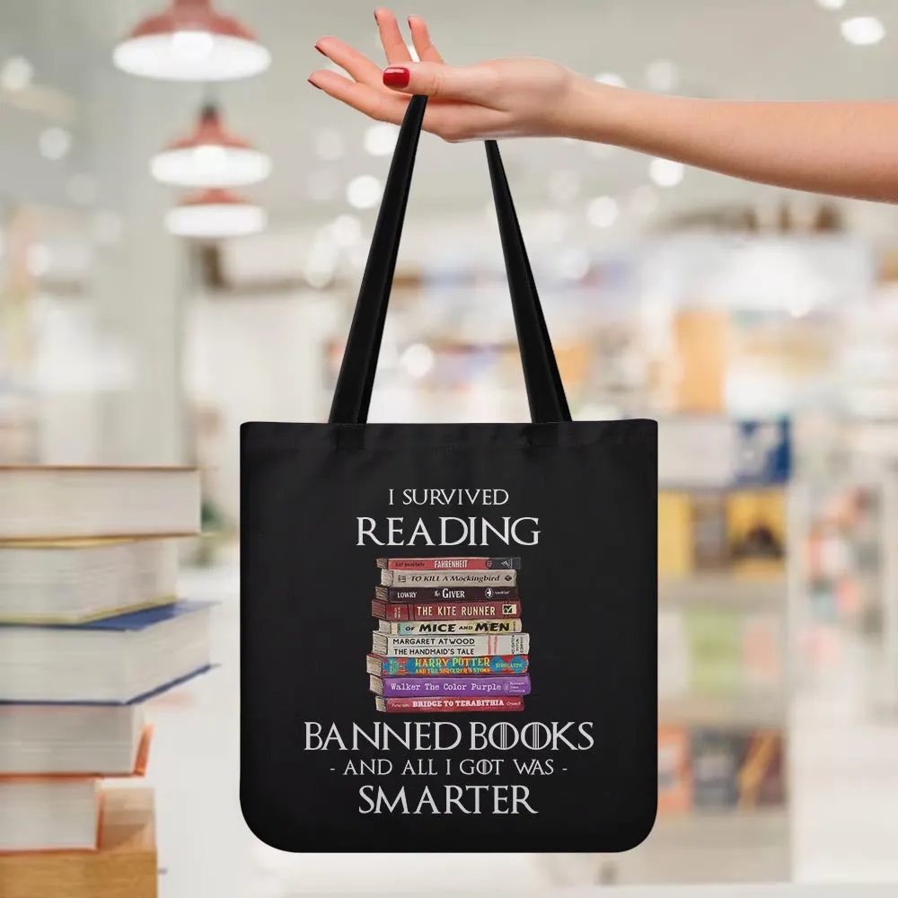 I Survived Reading Banned Books And All I Got Was Smarter Book Lovers Gift TBF194