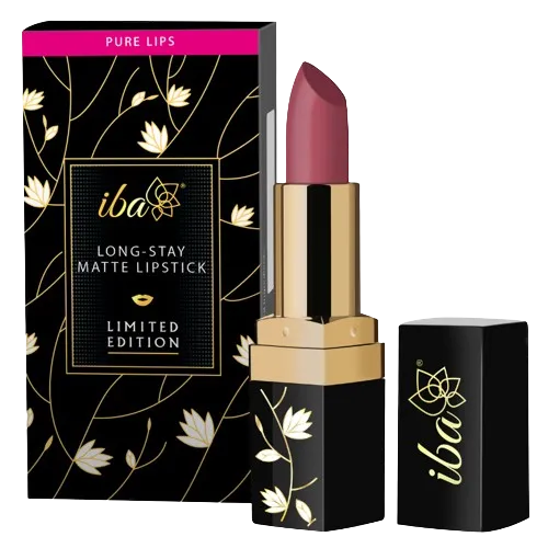 Iba Long-Stay Matte Lipstick Limited Edition - Pink Pout