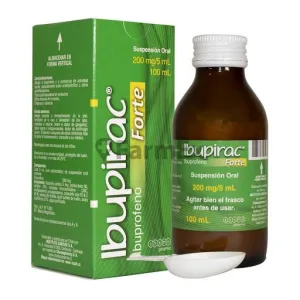 Ibupirac Forte Suspensión Oral 200 mg / 5 mL x 100 mL