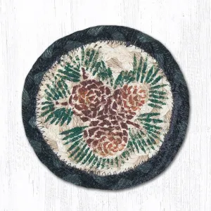 IC-025A Pinecone Individual Coaster