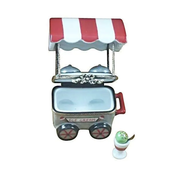 Ice Cream Cart w Removable Ice Cream Cup And Spoon