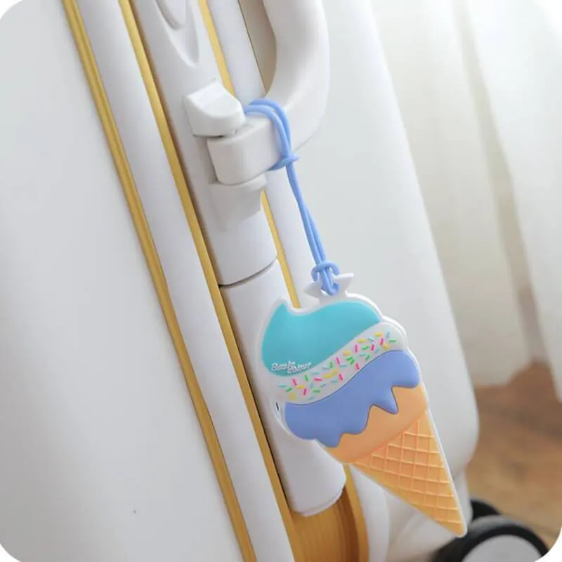 Ice Cream Luggage Tag