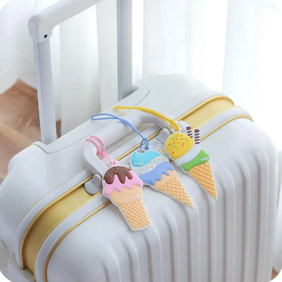 Ice Cream Luggage Tag