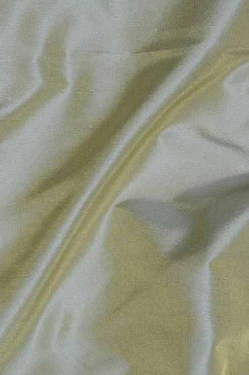 Ice Green Taffeta Silk Fabric