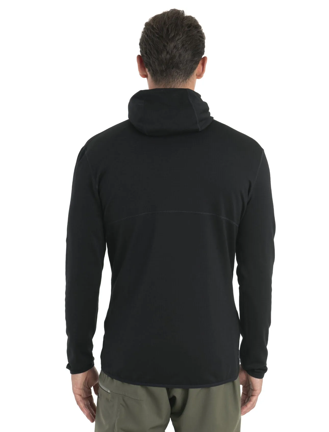 Icebreaker 560 RealFleece Elemental II LS Zip Hood Black