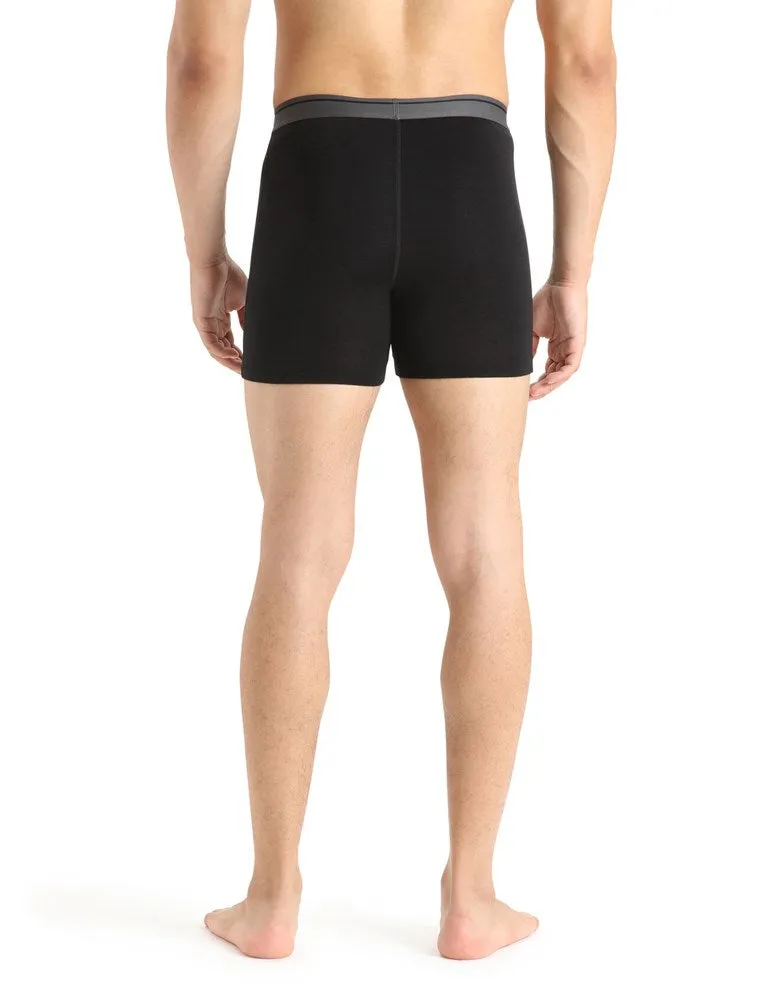 Icebreaker Anatomica Men's Boxers - Black