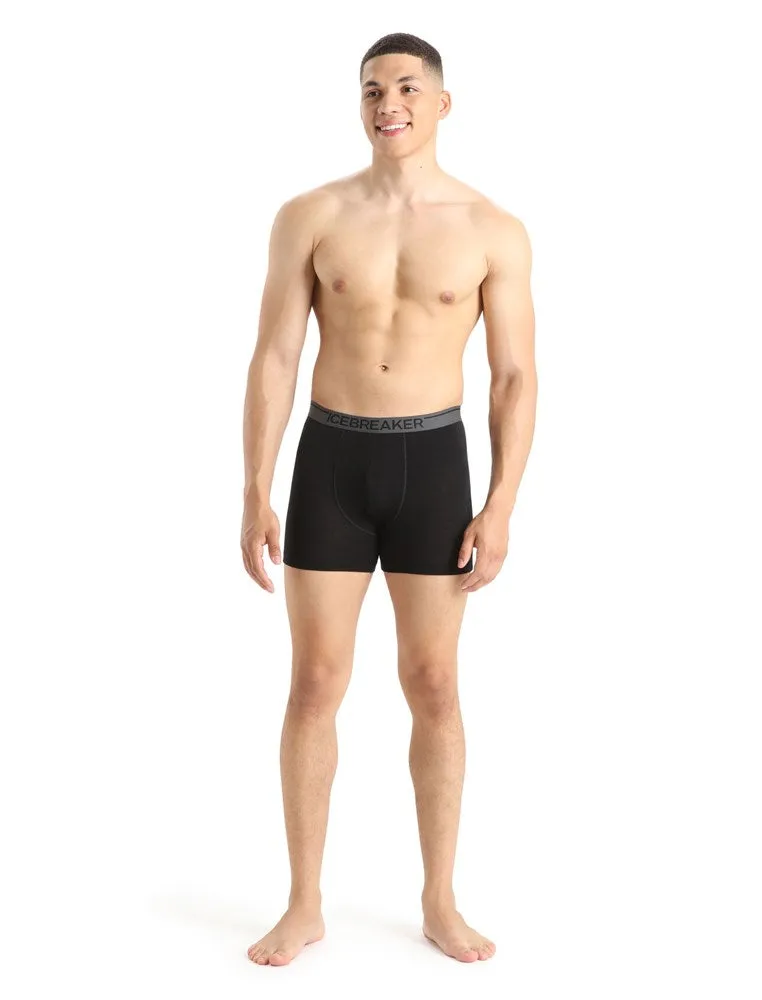 Icebreaker Anatomica Men's Boxers - Black