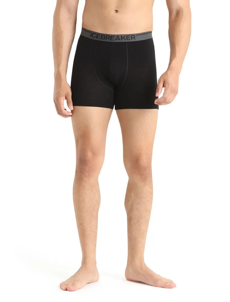 Icebreaker Anatomica Men's Boxers - Black