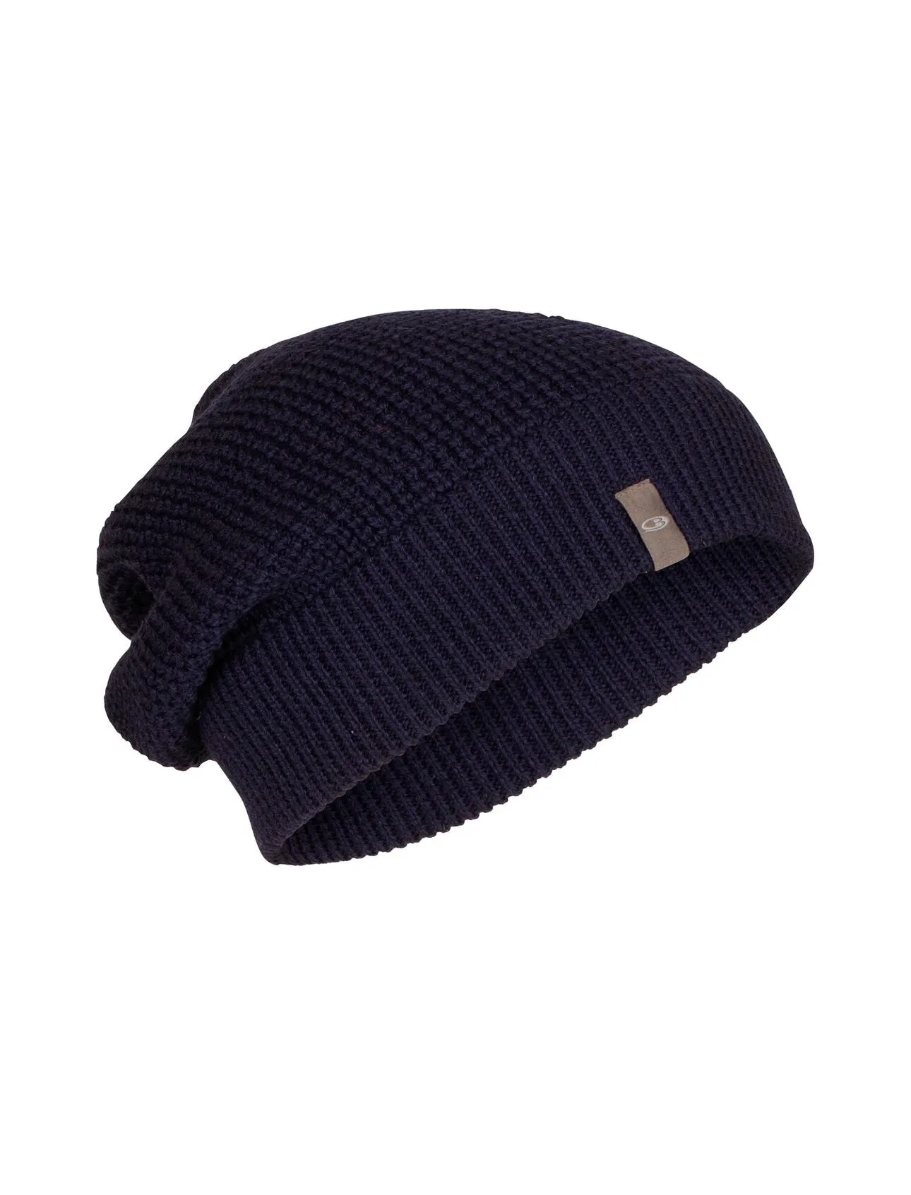 Icebreaker Feadan Slouch Beanie Midnight Navy