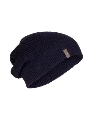 Icebreaker Feadan Slouch Beanie Midnight Navy