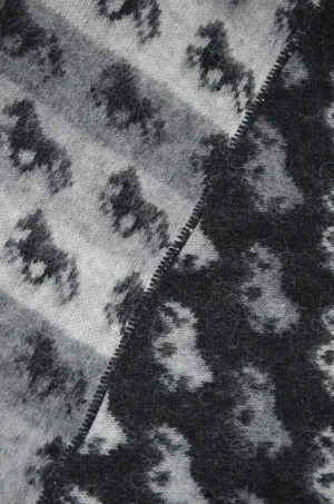 Icelandic Blanket - Black with horses