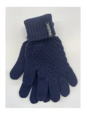 Icelandic Wool Gloves - Navy Blue - Men´s