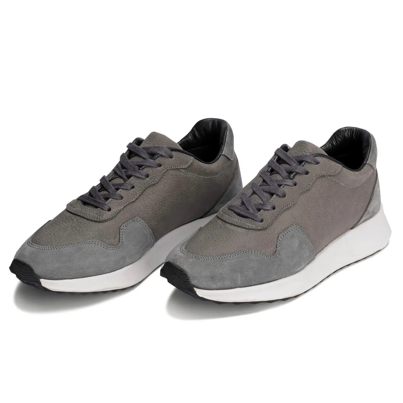 Iconic Mid-Top Sneakers - Gray