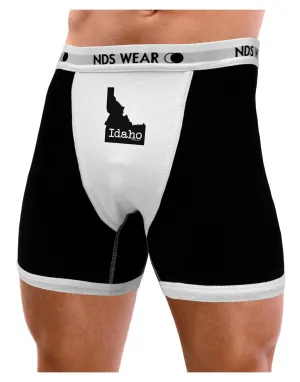 Idaho - United States Shape Mens Boxer Brief Underwear by TooLoud